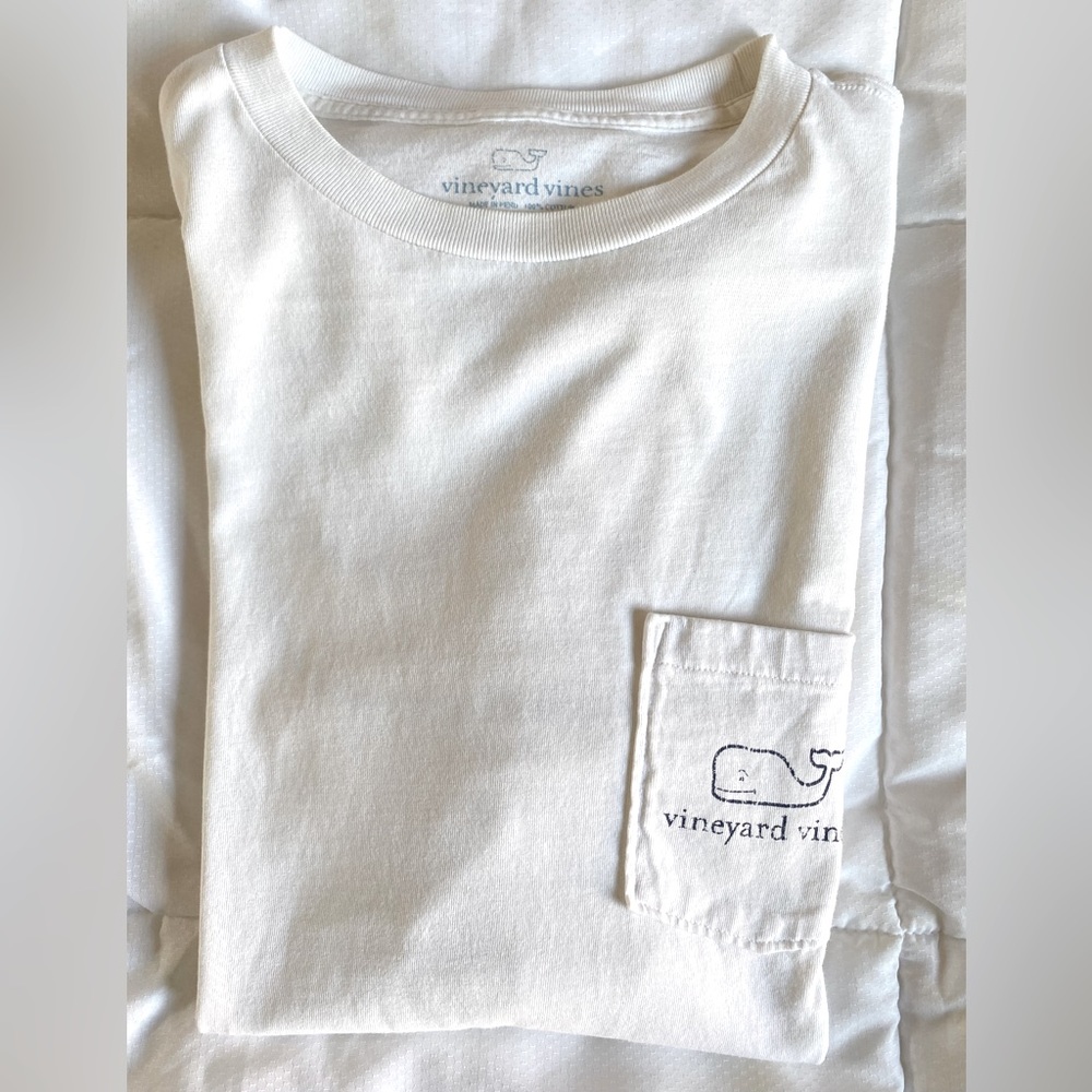 Vineyard Vines Women’s Long Sleeve Logo T-Shirt Size Medium